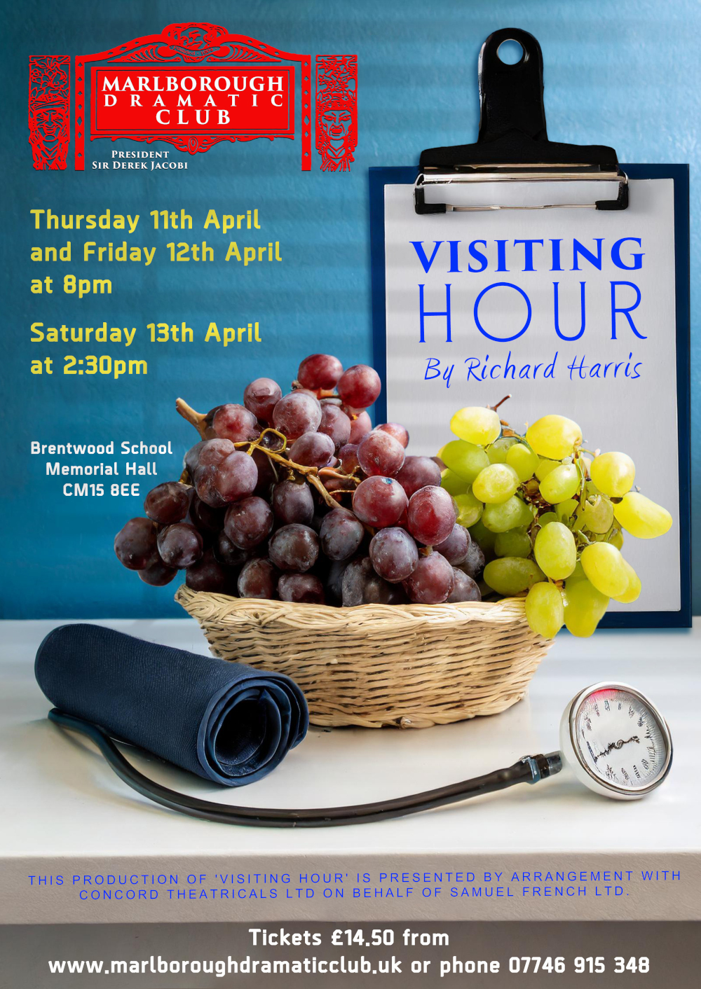 visiting hour poster